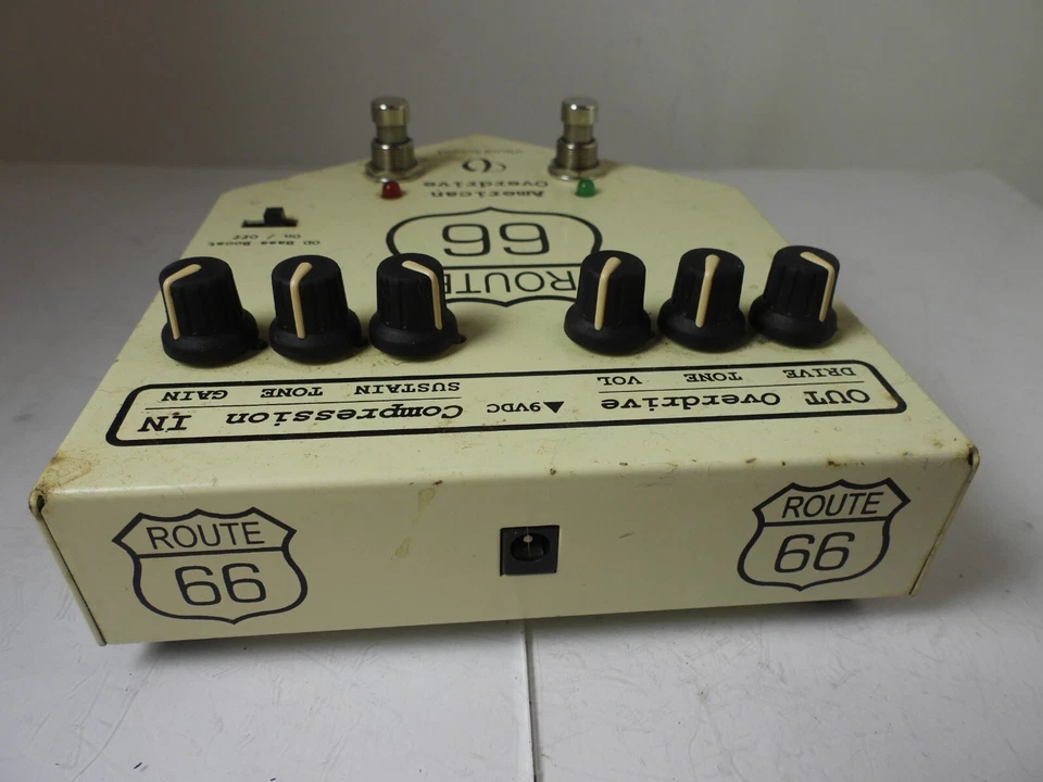 Visual Sound Route 66 American Overdrive Compressor Effects Pedal Version 1 V1 - Image 4 of 4