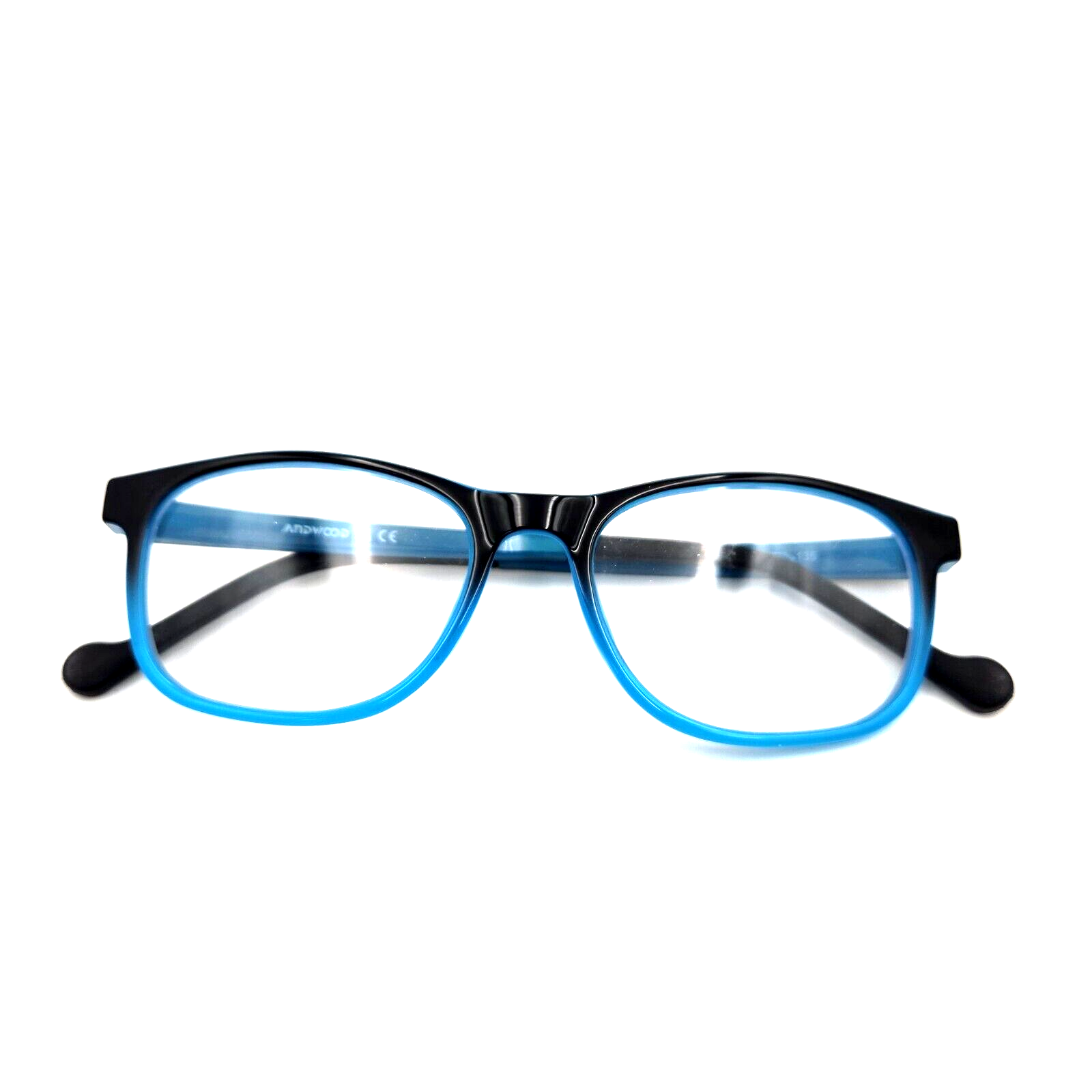 Andwood Blue Light Blocking Glasses for Youth KB002 in Blue and Black-image