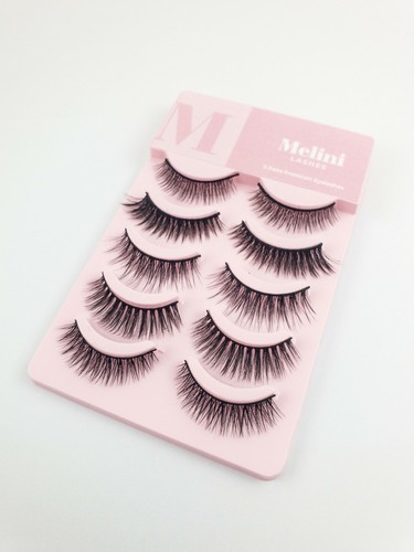 AU Stock 5 Pairs 3D Natural Thick Long Makeup Fake Eyelashes False Eye Lashes - Picture 37 of 55