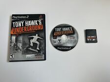 Tony Hawk's Undergound PlayStation 2 PS2 Unlocked Maxed Out 8MB Memory Card