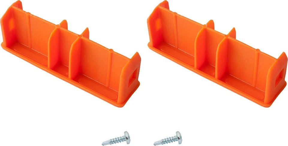 Kopfstopfen 97 x 25 mm orange 2 Stück Krause 211224 für MONTO Sprossenleitern - Bild 4 von 4