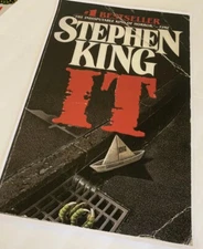 Stephen King IT Poster Classic Vintage Book Cover Style 70’s