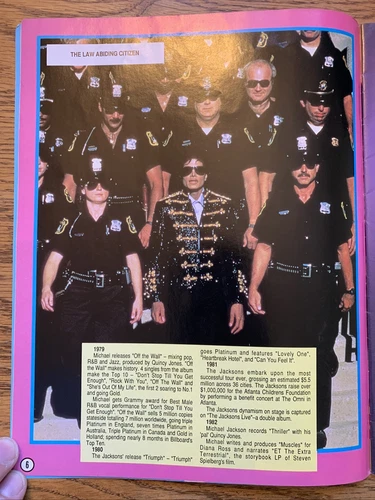 Michael Jackson UK Anabas Magazine Issue #6 England UK - 画像6/9
