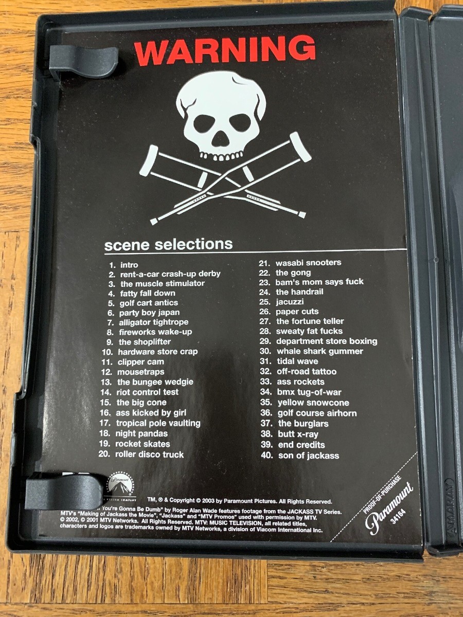 Jackass The Movie DVD | eBay