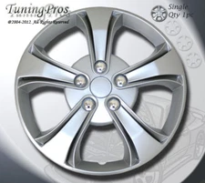 Single 1pc Qty 1 Wheel Cover Rim Skin Cover 15" Inch, Style 616 15 Inches Hubcap