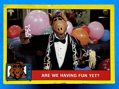 Are we having fun yet? 1987 Topps Alf Series 1 #19