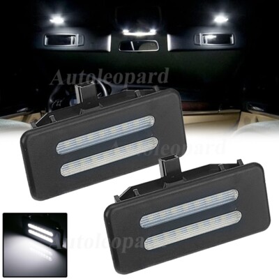 2x LED Sun Visor Vanity Light For BMW 3 5 Series X1 X3 X5 X6 E90