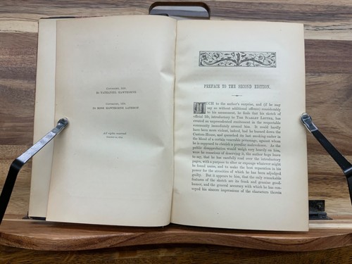 1882 Works of Hawthorne Houghton Mifflin Complete 12 Volumes w/ Life + Index - Picture 9 of 23