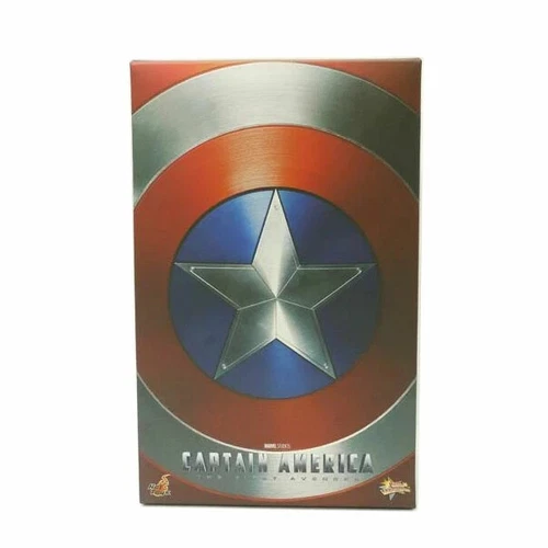 NUEVO Hot Toys Película Obra Maestra Capitán América MMS156 El Primer Vengado...