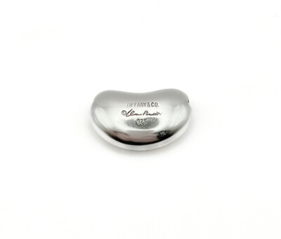 Tiffany & Co. Elsa Peretti 14mm Sterling Silver Bean Design