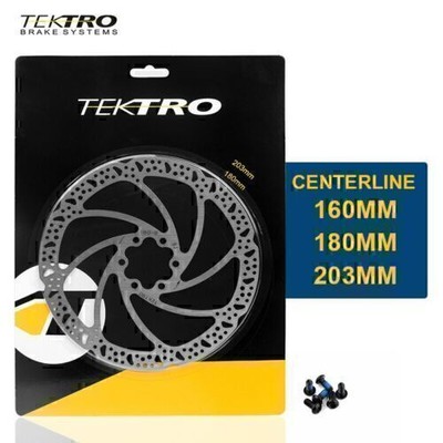 TEKTRO Bike Rotor 160/180mm Mountainbike Hydraulische Scheibenbremse Scheiben