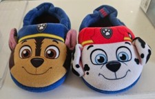 Paw Patrol Marshall Chase 3D Plush Toddler Boys Girls Slip-on Slippers 5/6