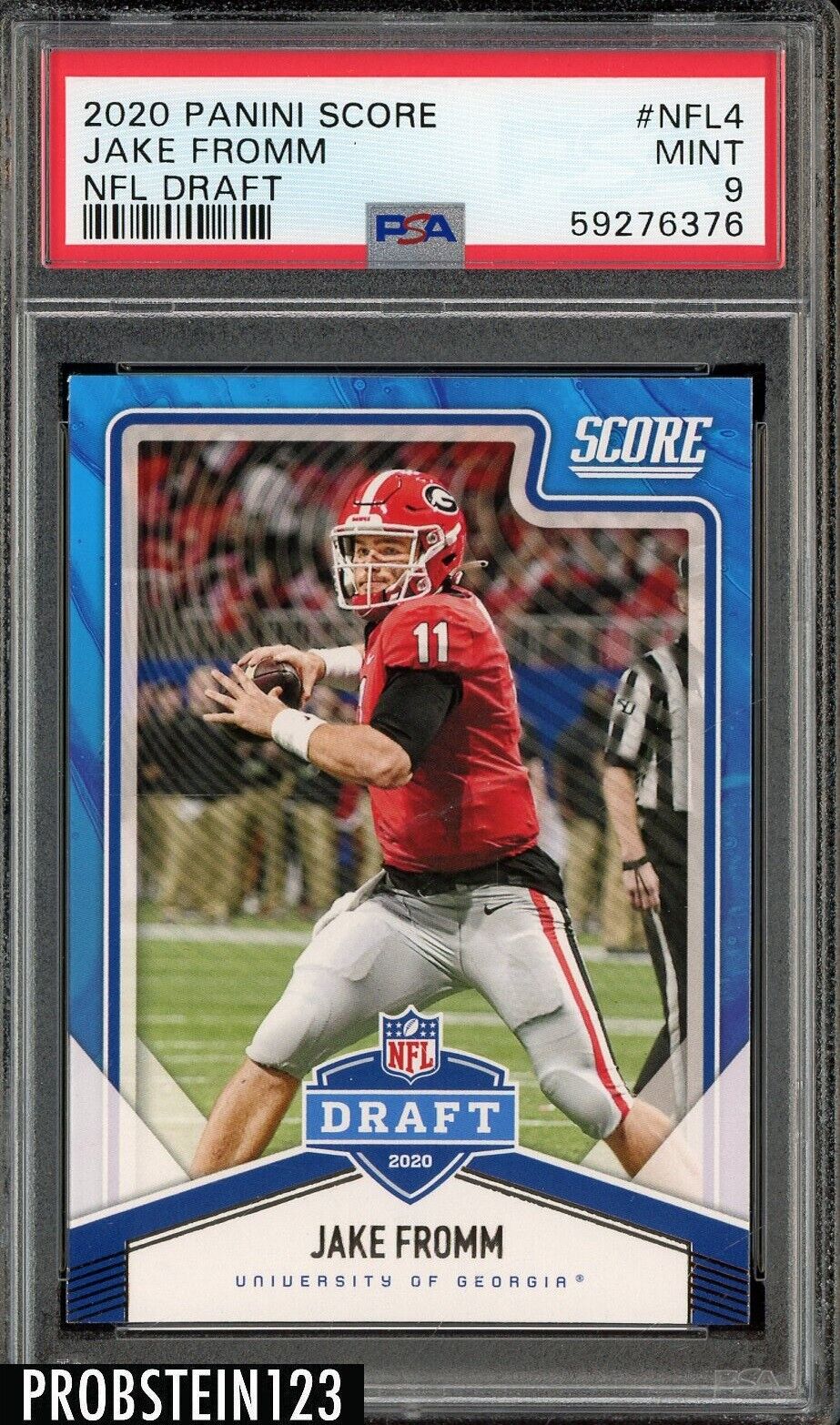 Jake Fromm Panini Score NFL Draft #NFL4 Base