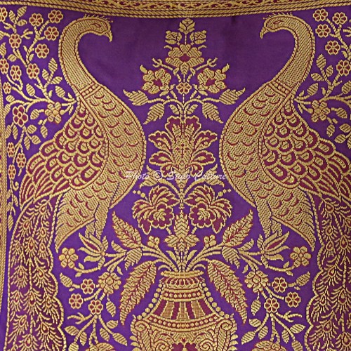 Indian Peacock Sofa Pillow Case Cover Indian Home Decor Cushion Cover Throw 12" - Picture 10 of 35