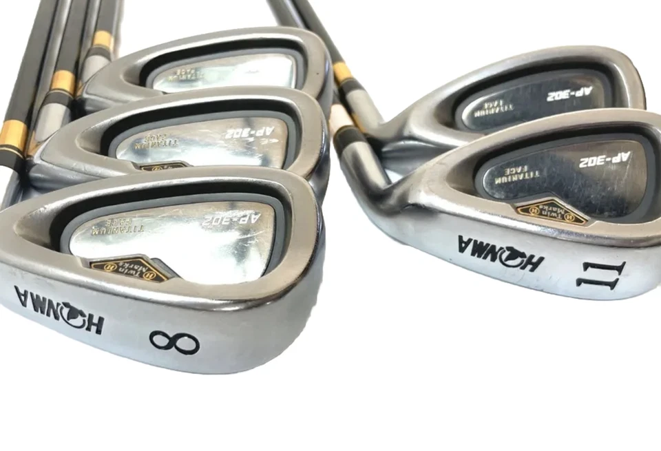 HONMA Twin Marks AP-302 5PC R-FLEX IRONS SET GOLF CLUBS inv - Image 3 of 4