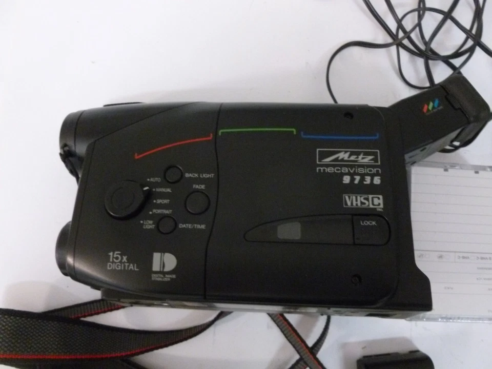 Original Metz Mecavision VHSC Camera Camcorder Model 9736 - Made in Japan - Bild 2 von 4