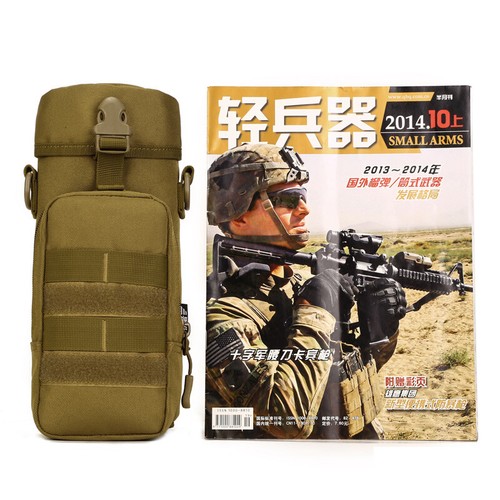 Outdoor Tactical Military Molle Hiking Camping Cycling Water Bottle Bag Holder - Picture 10 of 15