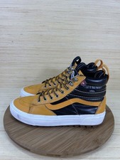 Vans Sk8-Hi MTE 2.0 DX Apricot Black Leather All Weather Boots Unisex Mens 7.5