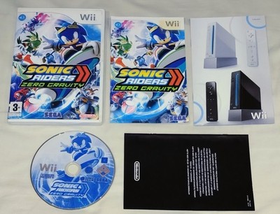 Sonic Riders: Zero Gravity - Nintendo Wii UK PAL Spiel GETESTET & FUNKTIONSFÄHIG 