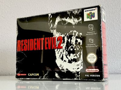   RESIDENT EVIL 2   Das Grauen Kehrt Zurück (Nintendo 64) N64 OVP Anleitung