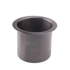 Pack of 1 Stainless Steel Drop-in Cup Drink Holder Poker Table Drink Holder (...