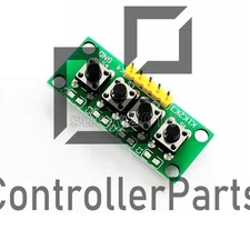 2PCS 5Pin 1x4 4 Keys Button Keypad Keyboard Breadboard Module for Arduino DIY