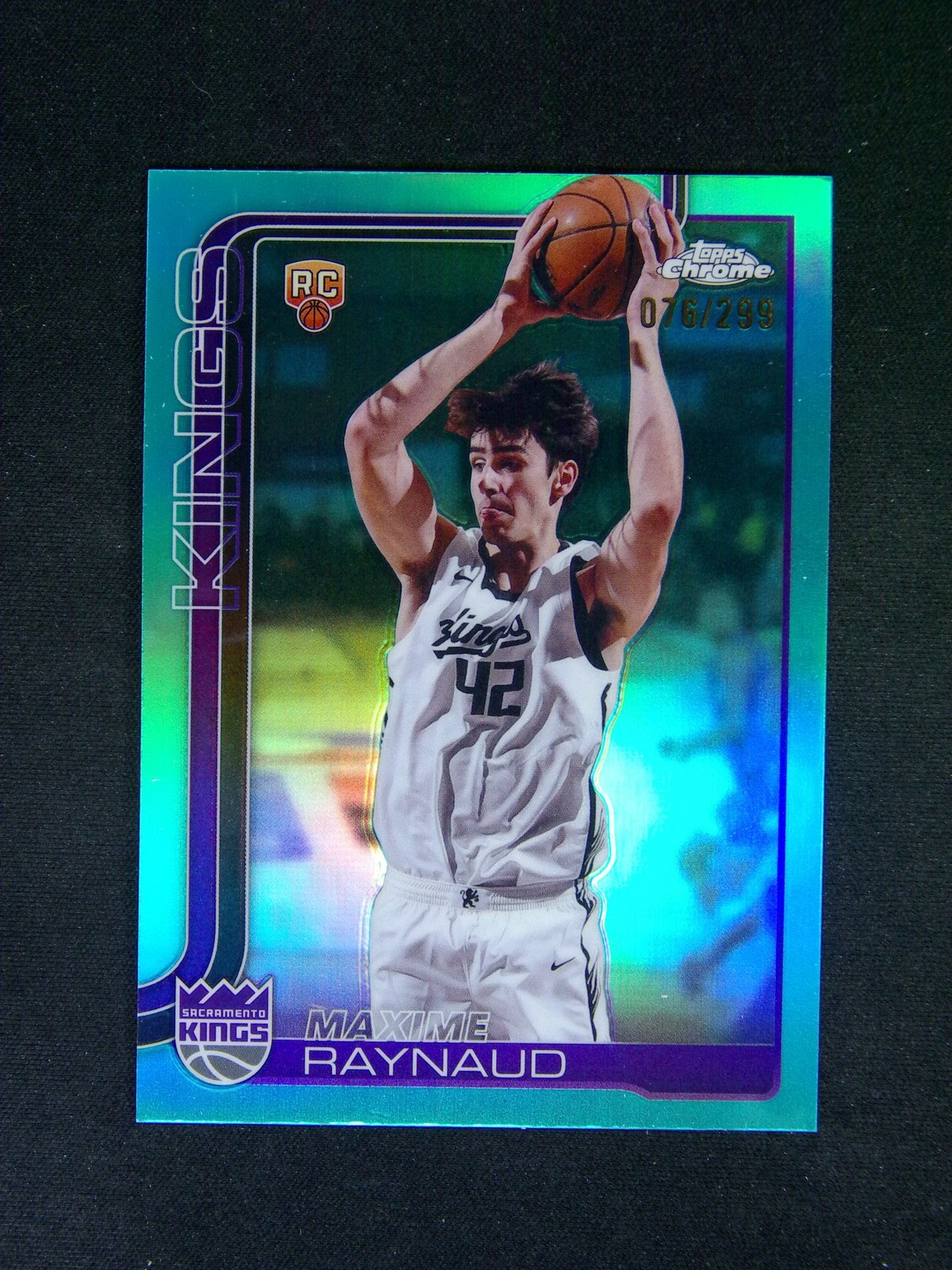 2025-26 Topps Chrome Maxime Raynaud #293 RC Rookie Refractors Teal /299