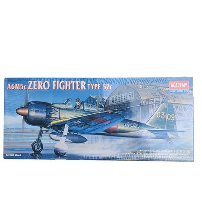 A6M5C Zero Fighter Type 52c Academy Hobby Model Kits 1:72 NEW Sealed