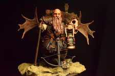 The Lord of the Rings Dwarf Adventurer 1/8 scale painted action figure H21cm