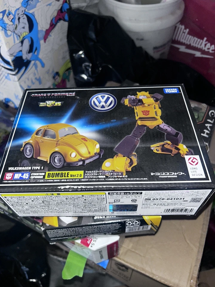 Transformers Obra Maestra MP-45 Bumblebee Versión 2.0 Bumble Auténtico Sin usar, en caja original EE. UU. Foto 2 de 4