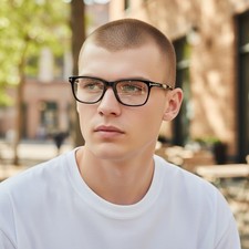 Tom Ford Italy TF5752-B 001 53 16 145 Black Eyeglasses / Frames E59