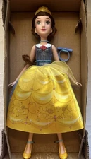New Disney Princess Spin & Switch Belle Doll - lights & sounds Toy by Hashbro