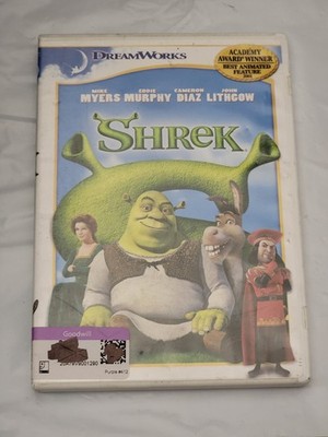 DreamWorks Shrek DVD - Academy Award Winner Best Animated Feature 2001