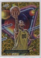 2023 Topps Cosmic Chrome Gold Interstellar Refractor 24/50 Jordan Clarkson z1r