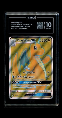 Dragonite-GX graded TAG 10 for sale on eBay