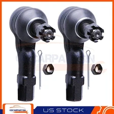 Set of 2 Front Outer Tie Rod End Links Steering Part For 2004-2006 Mazda MPV