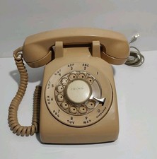 Vintage Salmon Pink Rotary Dial Telephone Stromberg Carlson Works