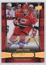 2013-14 Upper Deck Overtime Auto Jared Staal #19 Auto 11jd
