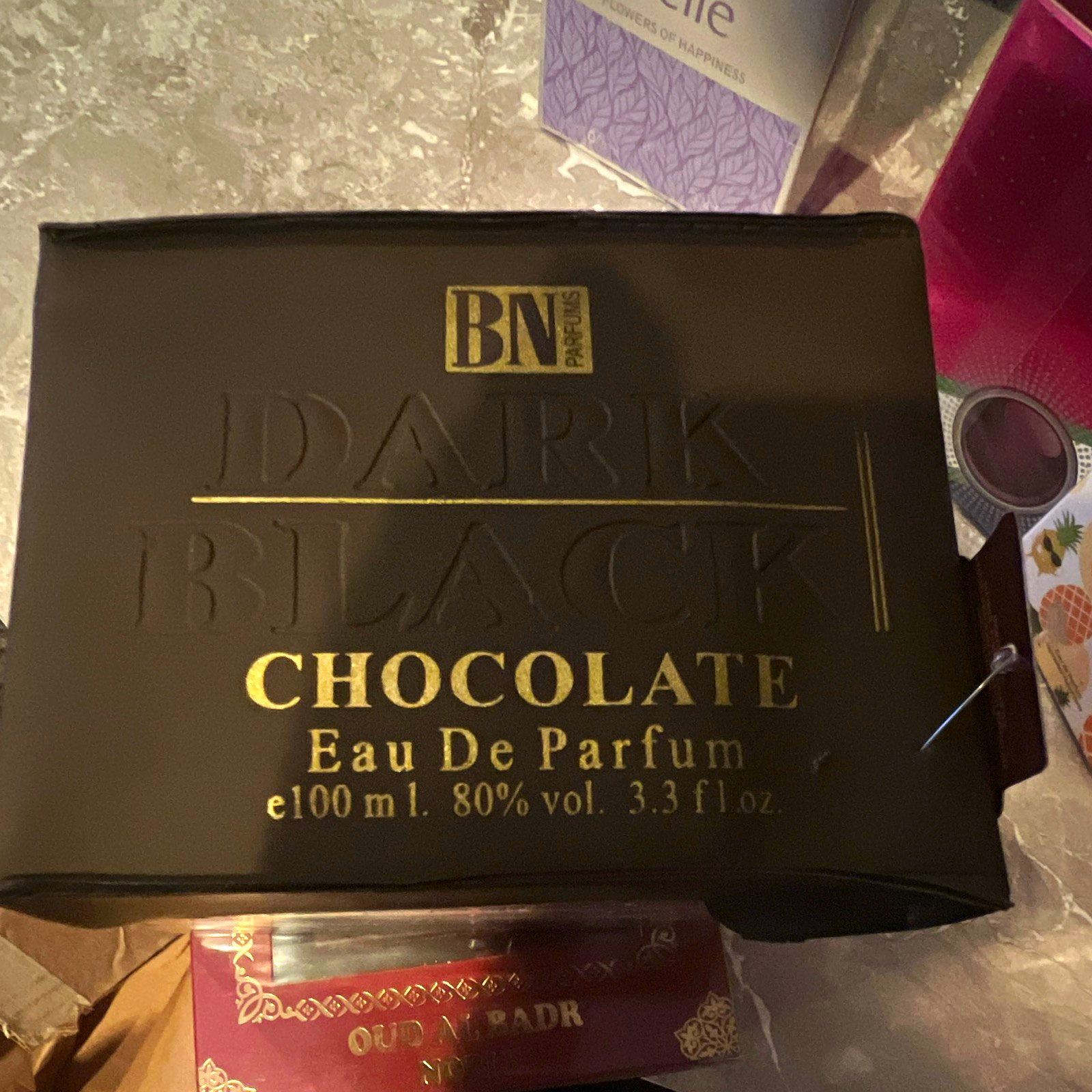 BN Parfums Dark Black Chocolate Eau de Parfum Spray, 3.3 fl oz