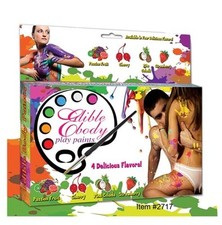 ASK GRANDPA GOURMET COFFEES Edible Body Play Paints Kit - Intimate Multi