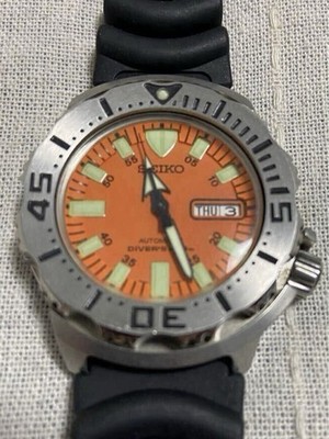 Seiko SKX781K Orange Monster Automatic Japanese Watch