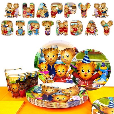 Daniel Tiger Kinder Party Deko Daniel Tiger Kinder Geburtstags Geschirr Teller