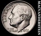 1963-D Roosevelt Dime- Silver- Choice Gem Brilliant Unc Luster No Reserve #J3357