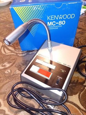 Kenwood Mikrophone Standfunk Model MC-80 (NEU)
