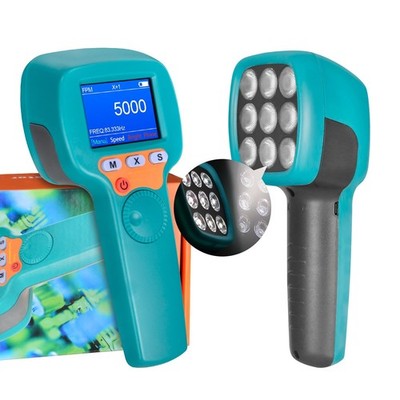 Digital Handheld Stroboscope 60-99999 FPM, LED Stroboscope YF-DT100B, 1500 Lu...