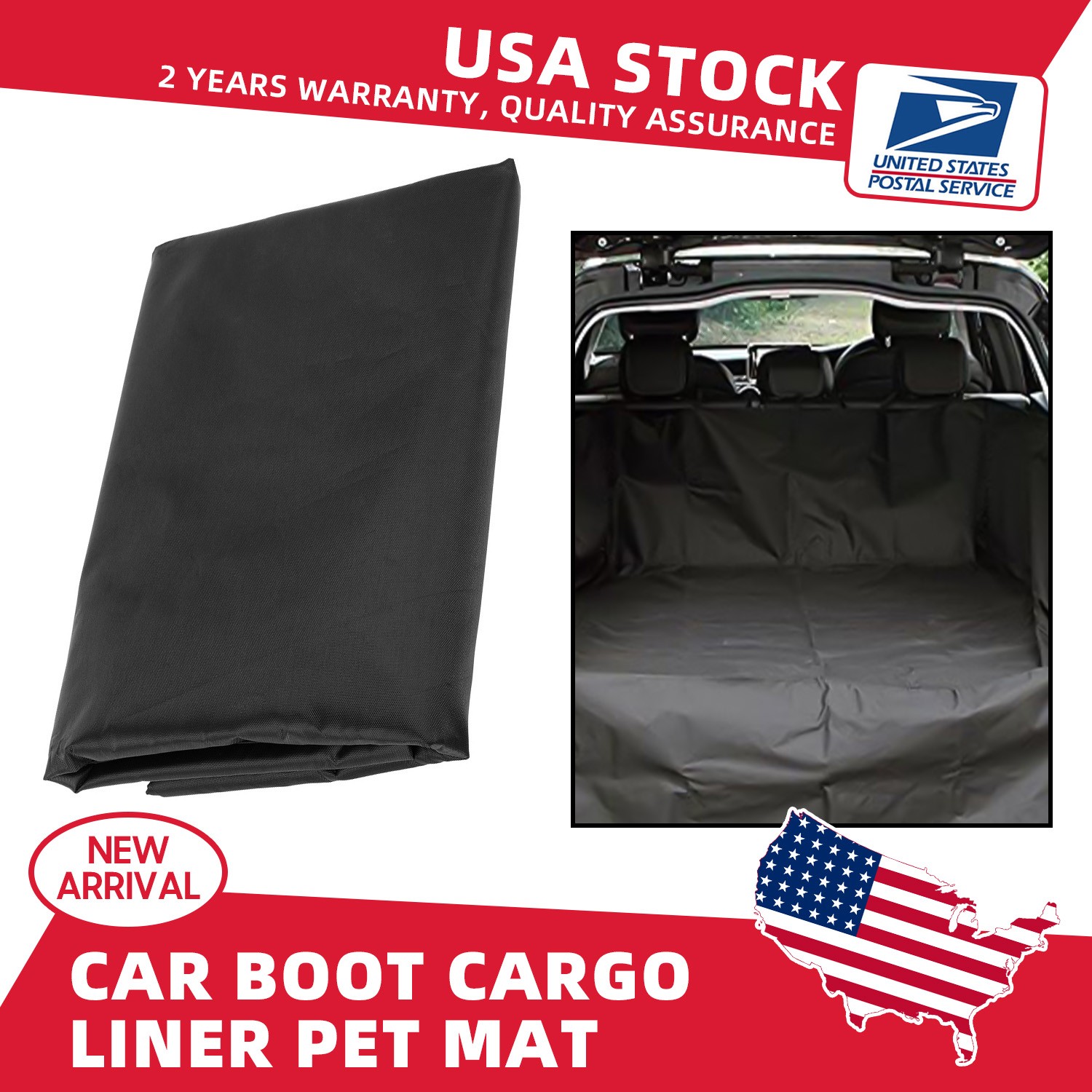 New Car Boot Seat Protector Liner Tray Heavy Duty Waterproof Pet Dog Cover Mat