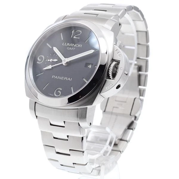 Panerai — Officine Panerai Luminor 1950 PAM00329 45mm SS Black Dial Automatic Watch #C3570