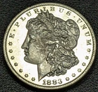 1883-O Silver Morgan Dollar - PROOF-LIKE!! - Old Glory C&C Weekly 1c Auction!