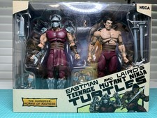 Neca TMNT Shredder Worms Of Madness Eastman & Lairds 2 Pack Action Figures