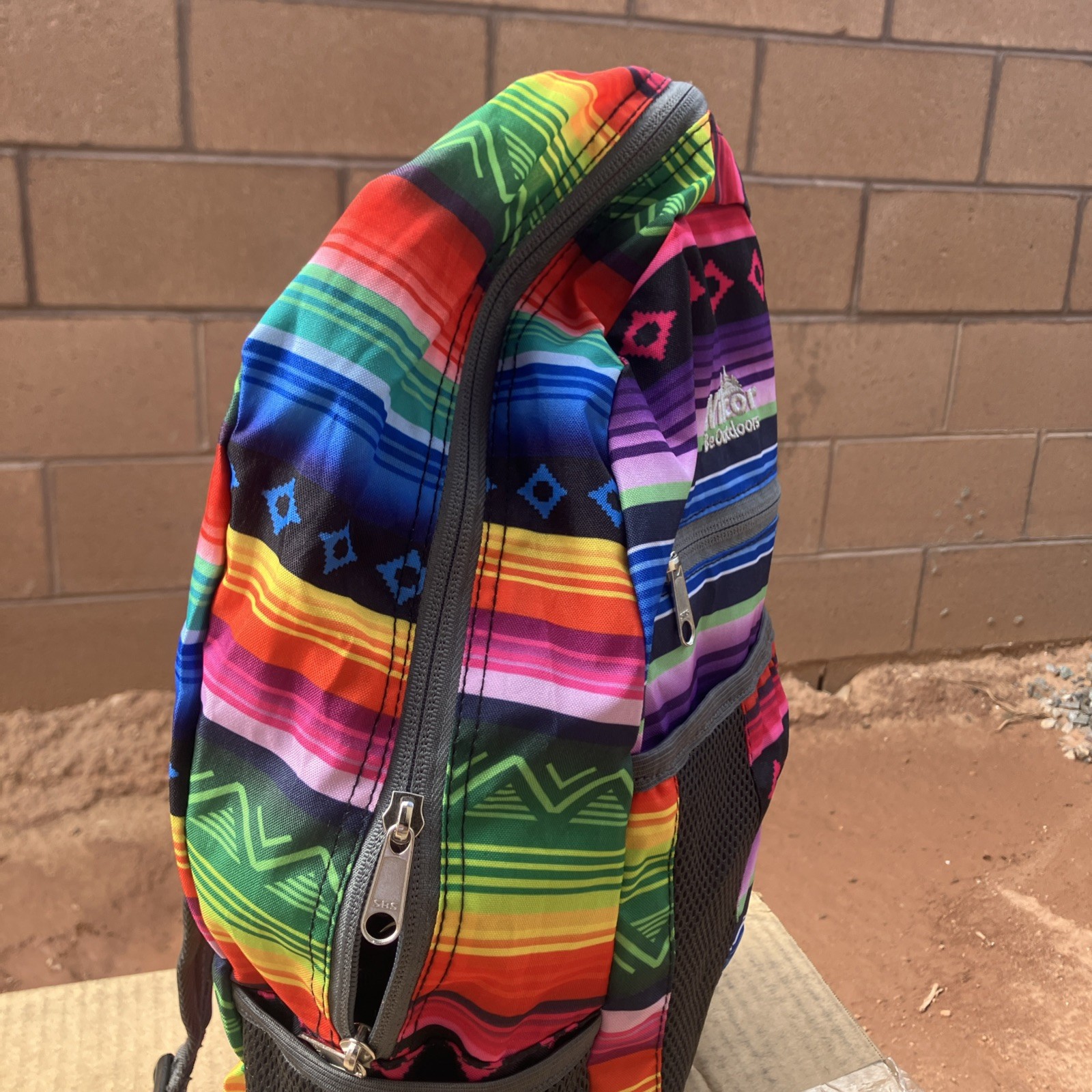 Wilcor Be Outdoors 17L Backpack Southwestern Aztec Geometric 